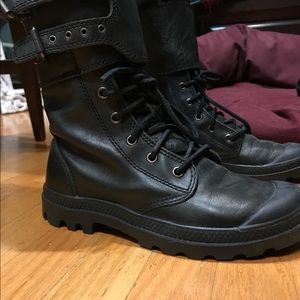 Black Palladium Combat Boots